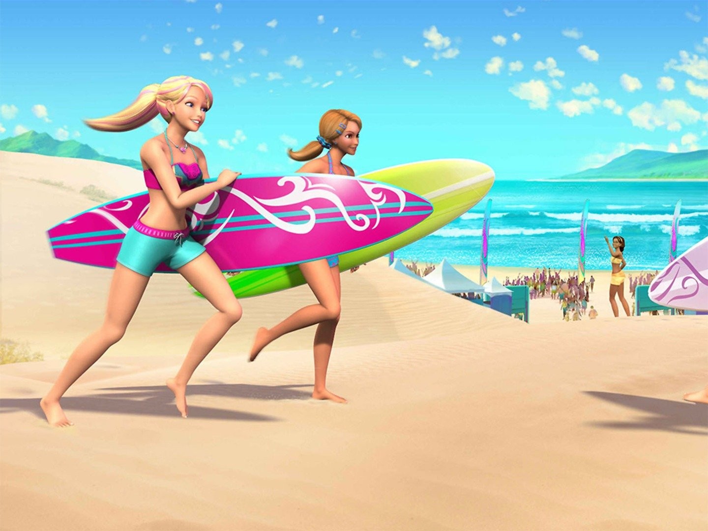 barbie surfer mermaid movie